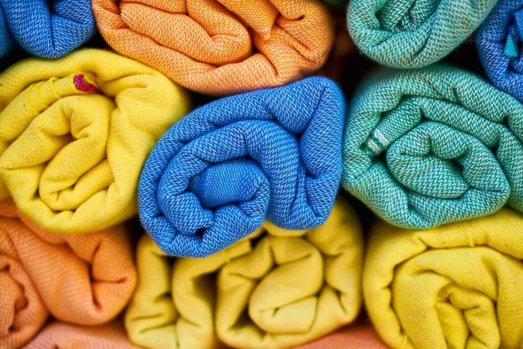 Coloured Towel Rag