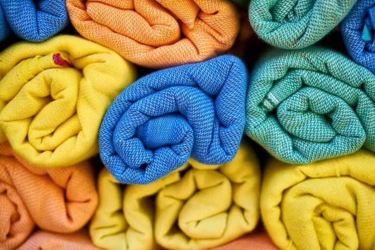 Coloured Towel Rag